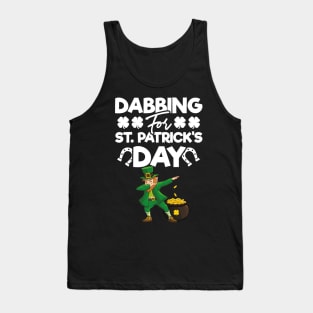 Dabbing For St Patricks Day Tank Top